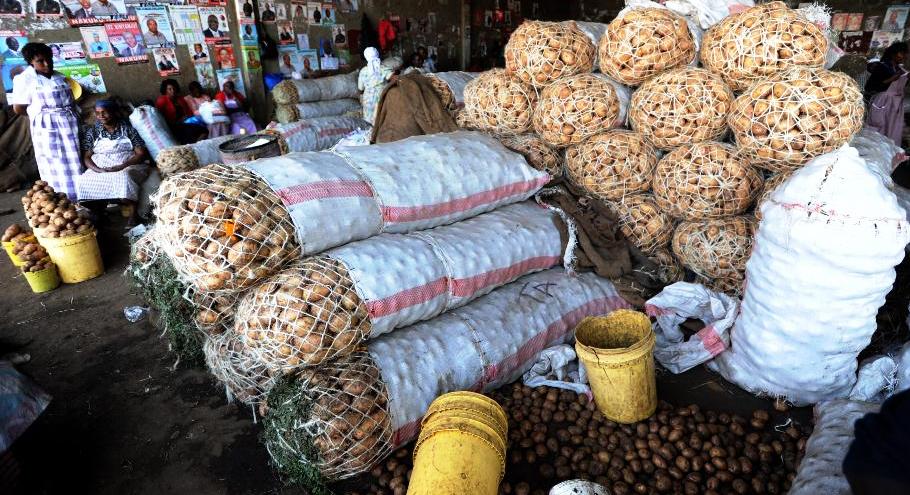 Irish potatoes in the market, Coast Weekly.JPG