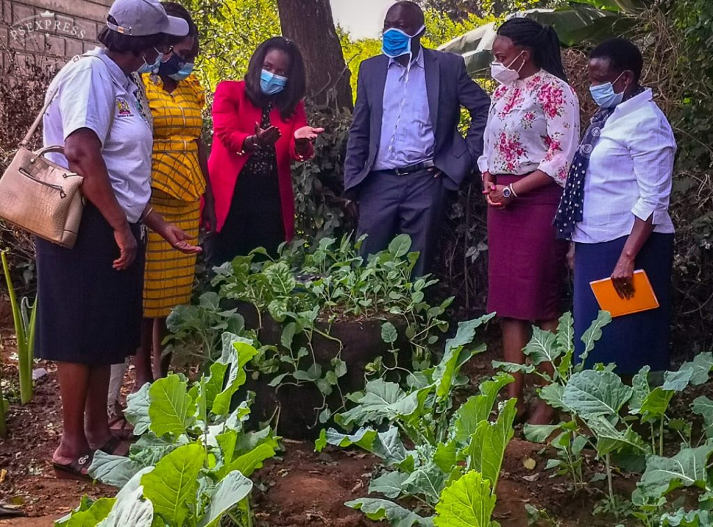 CAS Madam Anne Nyaga launched the 1 MILLION HOME GARDENS 1024x757